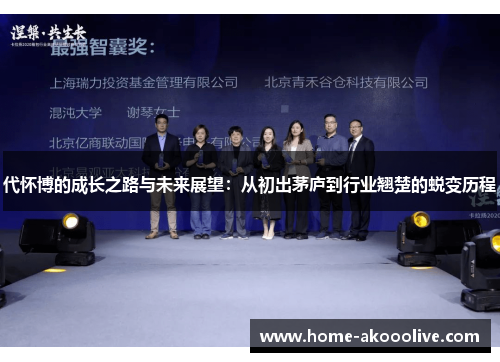 代怀博的成长之路与未来展望：从初出茅庐到行业翘楚的蜕变历程