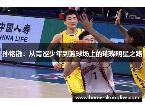 孙铭徽:从青涩少年到篮球场上的璀璨明星之路
